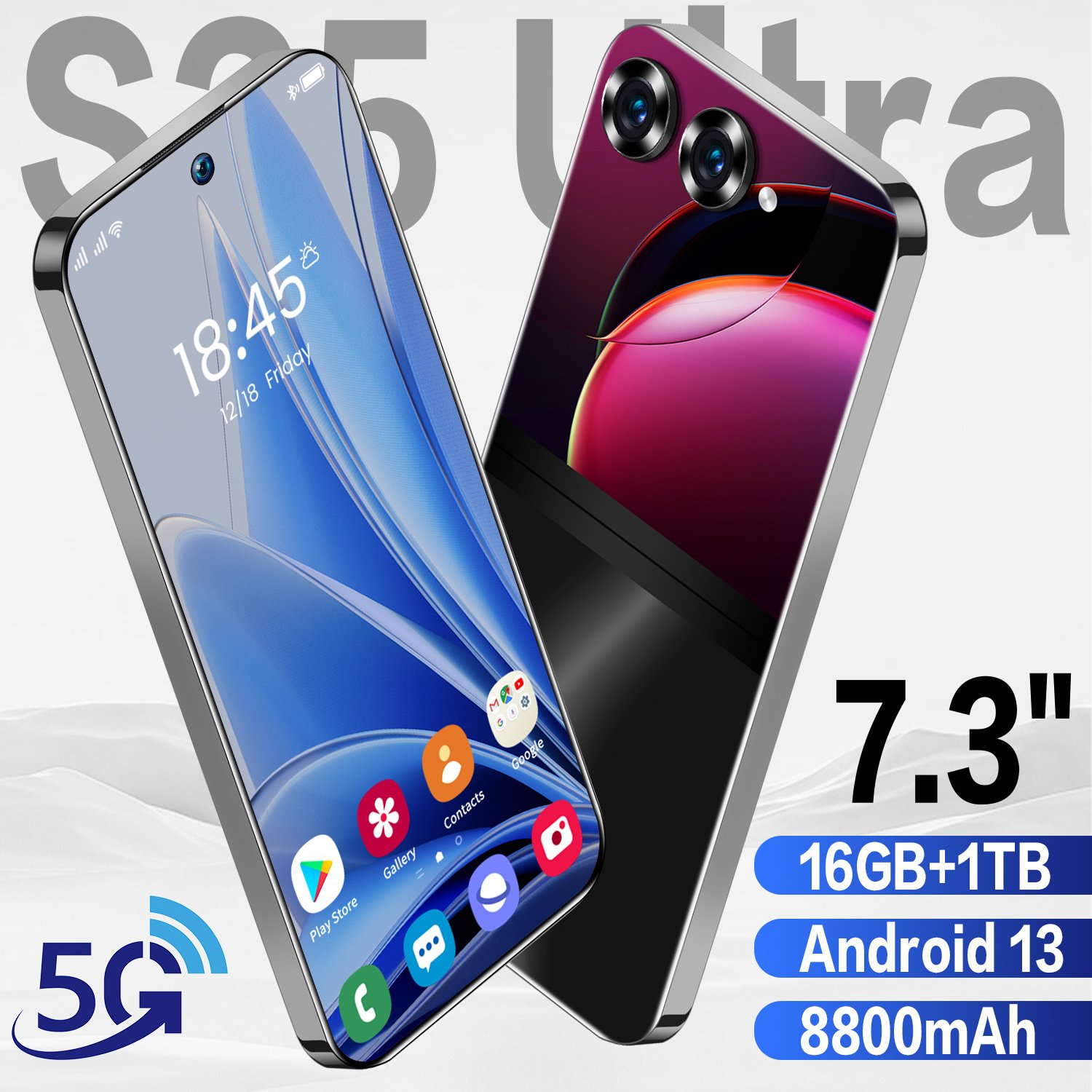 TopSelling S25 Ultra 3G 4G Smartphone with Large 6 79inch Incell Display Ultimate User Experience